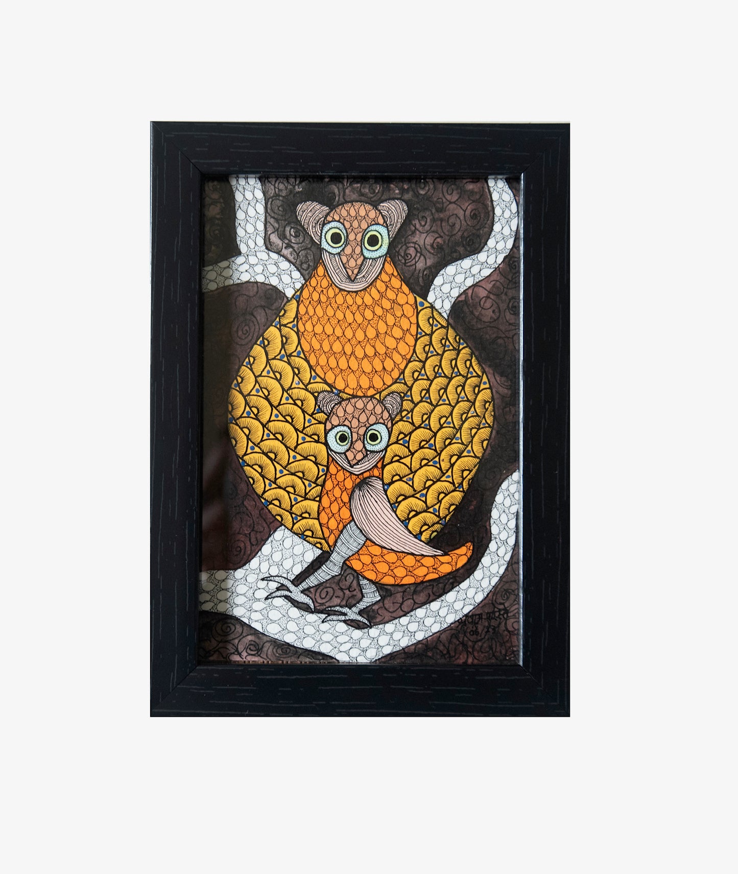 Gond Animals Art Painting