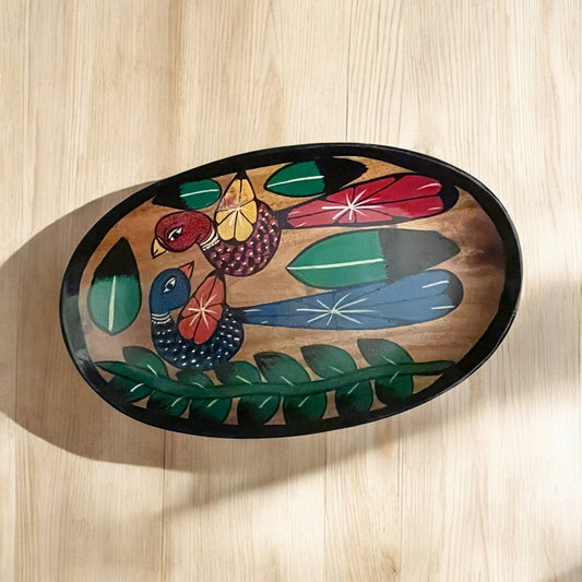 Hand Painted Tray Kalighat Style