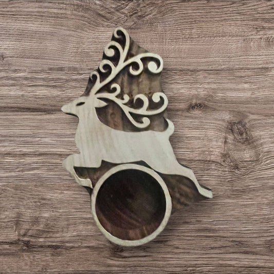 Reindeer Candle Holders