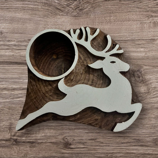 Reindeer Candle Holders