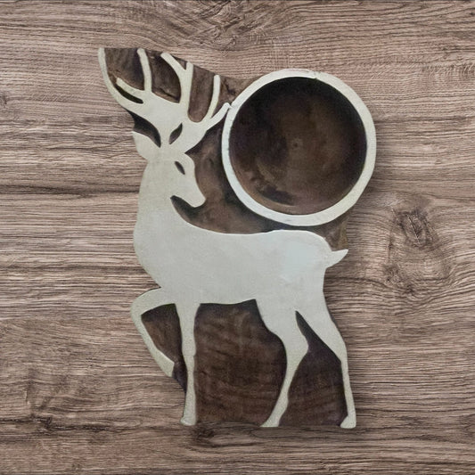 Reindeer Candle Holder