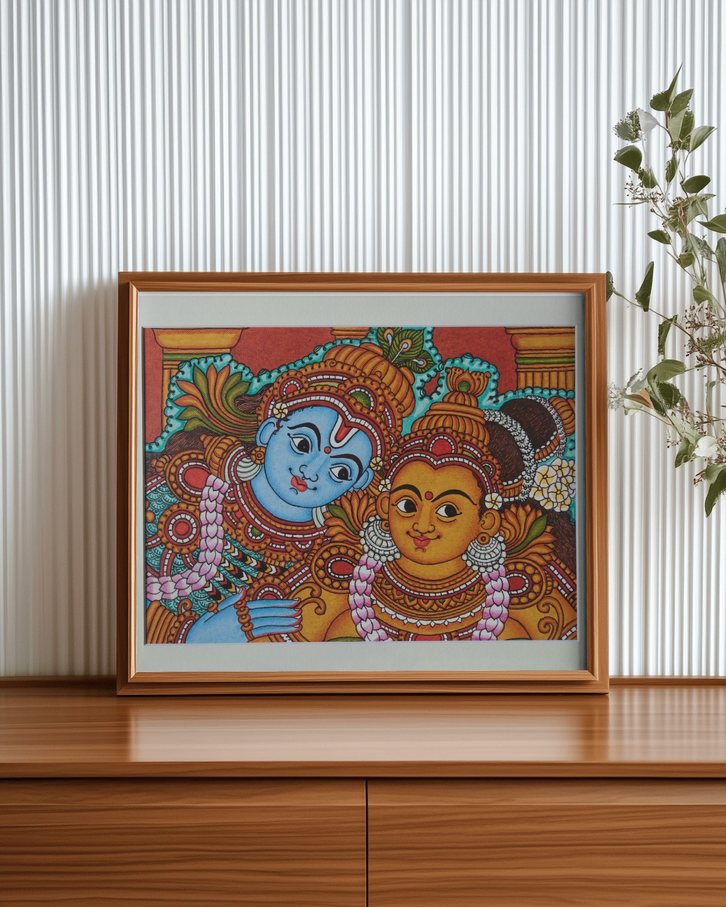 Krishna Kerela Mural Painting