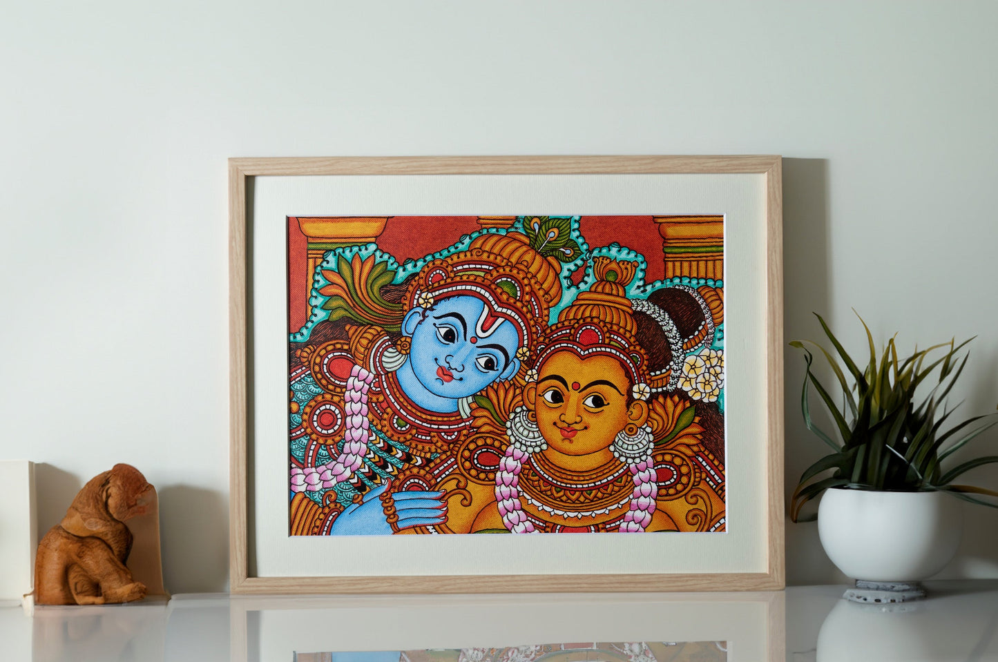 Krishna Kerela Mural Painting