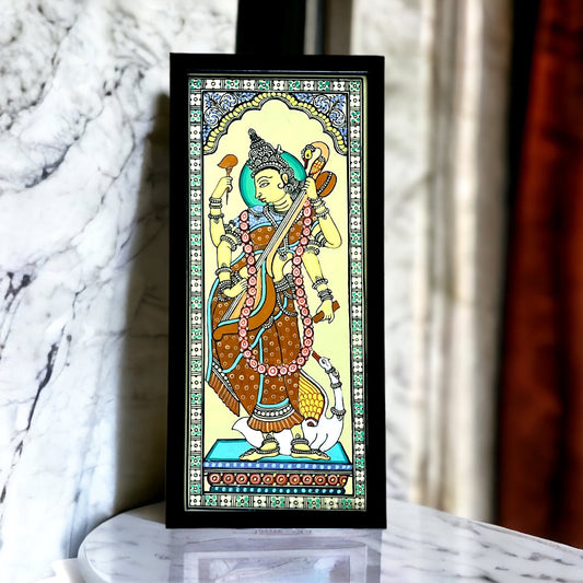 Devi Pattachitra on Tussar Silk