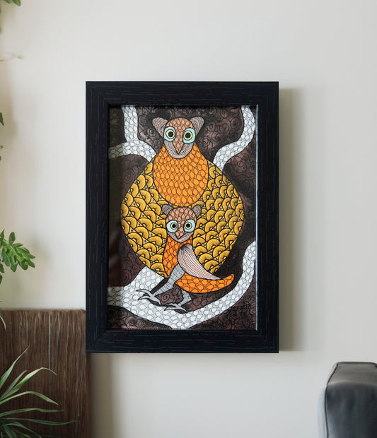 Gond Animals Art Painting